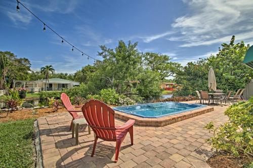 Home on Canal with Pool, about 2 Mi to Hollywood Beach! in Hollywood