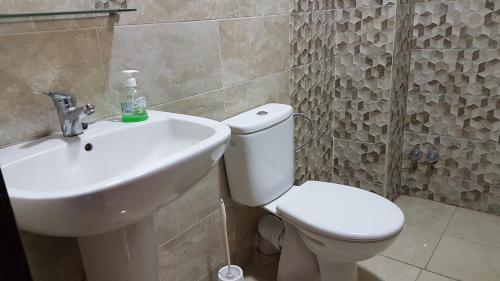 Bathroom, Appartement Plage Mehdia pour famille in Agdal Bathroom, Appartement Plage Mehdia pour famille in Agdal