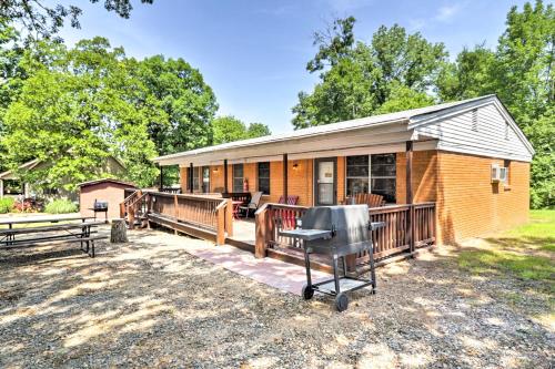 Devils Fork Resort Cabin with Designated Boat Slip! in Fairfield Bay Devils Fork Resort Cabin with Designated Boat Slip! in Fairfield Bay