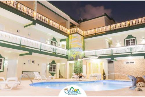Exterior view, Hotel Sinai in Nagua Exterior view, Hotel Sinai in Nagua