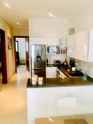 Kitchen, Gambia Seafront Central in Brufut Kitchen, Gambia Seafront Central in Brufut