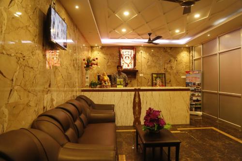 Lobby, Hotel Ragavendra in Rameswaram Lobby, Hotel Ragavendra in Rameswaram