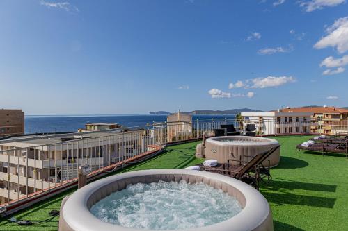 Balcony/terrace, Hotel Villa Piras in Alghero Balcony/terrace, Hotel Villa Piras in Alghero