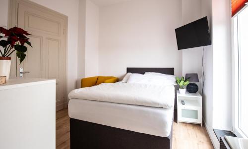 gedeelde lounge/tv-ruimte, Moderne Wohnung in der Innenstadt von Bad Oeynhausen in Bad Oeynhausen gedeelde lounge/tv-ruimte, Moderne Wohnung in der Innenstadt von Bad Oeynhausen in Bad Oeynhausen