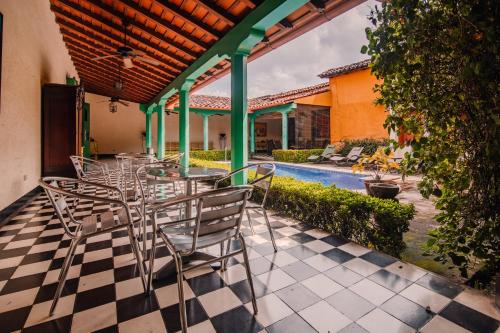 阳台/露台, Hotel El Convento Leon Nicaragua in 莱昂 阳台/露台, Hotel El Convento Leon Nicaragua in 莱昂