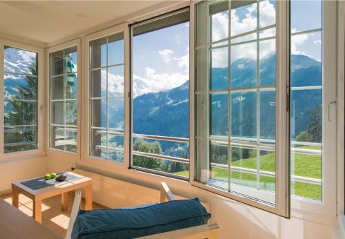 Shared lounge/TV area, Chalet Hunnenfluh in Gundlischwand Shared lounge/TV area, Chalet Hunnenfluh in Gundlischwand
