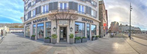 Entrance, Hotel Cote Basque in Bayonne Entrance, Hotel Cote Basque in Bayonne
