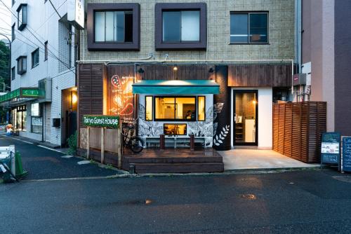 Entrance, Tokyo Guest House Ouji Music Lounge in Akabane Entrance, Tokyo Guest House Ouji Music Lounge in Akabane