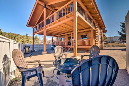 Pet-Friendly Cloudcroft Cabin Walk to Shops and Food! in Alamogordo