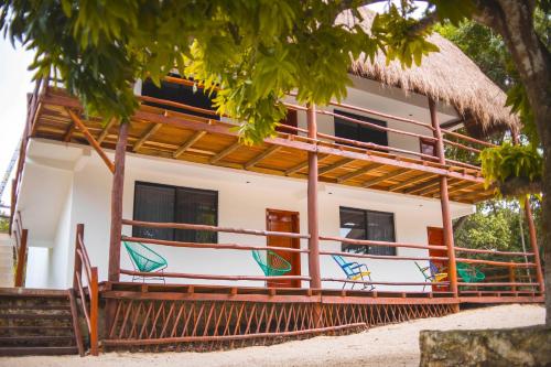 Exterior view, Royal Palm Bacalar Cabanas & Lagoon Club in Magisterial Exterior view, Royal Palm Bacalar Cabanas & Lagoon Club in Magisterial