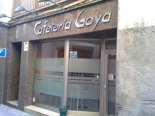Bejárat, Hostal Cafeteteria Goya in Barbastro Bejárat, Hostal Cafeteteria Goya in Barbastro