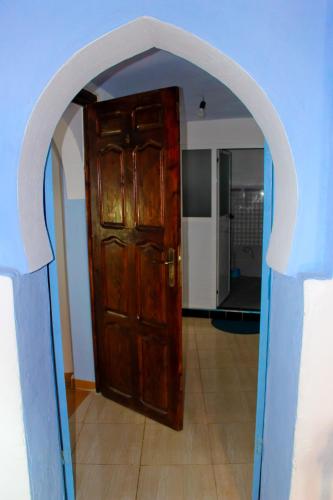 Interior view, Dar Bleu Pearl in Chefchaouen Interior view, Dar Bleu Pearl in Chefchaouen