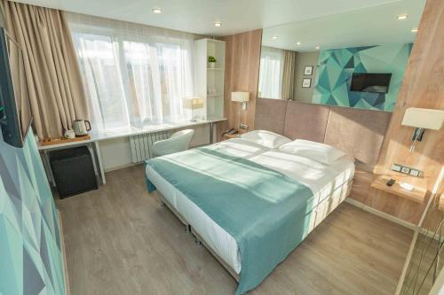 Guestroom, Dvina Hotel in Arkhangelsk Guestroom, Dvina Hotel in Arkhangelsk