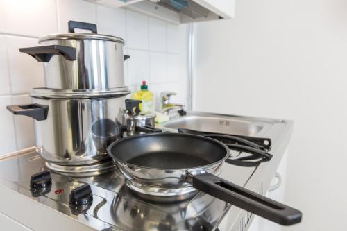 Kitchen, Forenom Hostel Vantaa Airport in Helsinki-Vantaa Airport Kitchen, Forenom Hostel Vantaa Airport in Helsinki-Vantaa Airport