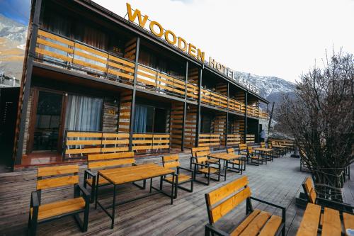 Wooden Hotel Kazbegi in 卡兹别吉 Wooden Hotel Kazbegi in 卡兹别吉