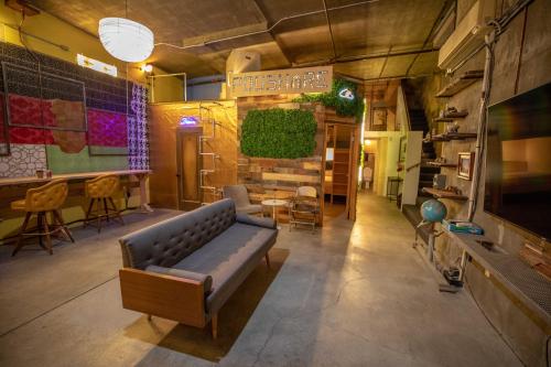 Shared lounge/TV area, PodShare San Diego near Seaport Village Shared lounge/TV area, PodShare San Diego near Seaport Village