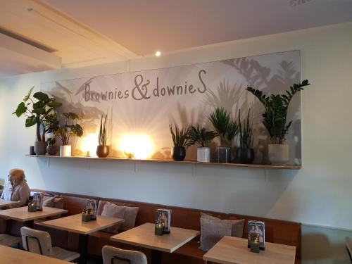 Étterem, Slapen Bij Brownies & Downies in Centrum Étterem, Slapen Bij Brownies & Downies in Centrum