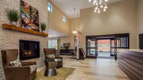 大堂, 錫安峽谷最佳西方Plus套房酒店 (Best Western Plus Zion Canyon Inn & Suites) in 斯普琳達利 大堂, 錫安峽谷最佳西方Plus套房酒店 (Best Western Plus Zion Canyon Inn & Suites) in 斯普琳達利