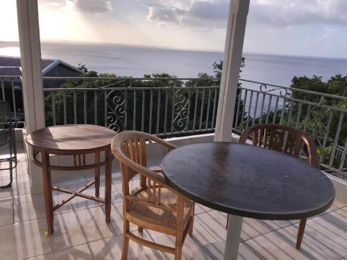 Balcony/terrace, Nono in Bouillante Balcony/terrace, Nono in Bouillante