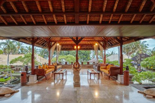 大厅, 罗威那拜阁斯宫酒店 (Puri Bagus Lovina Resort) in 洛维纳海滩 大厅, 罗威那拜阁斯宫酒店 (Puri Bagus Lovina Resort) in 洛维纳海滩