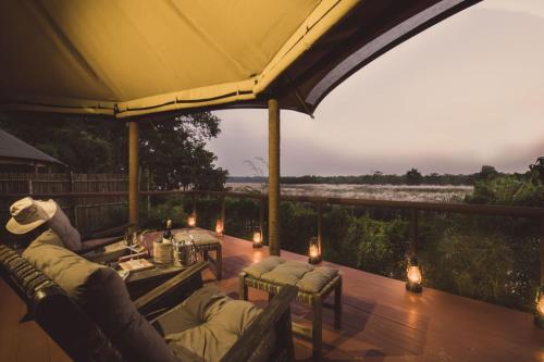 Balcony/terrace, Jagatpur Lodge in Patihani Balcony/terrace, Jagatpur Lodge in Patihani