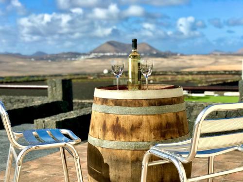 Balkon/terasa, Eslanzarote Eco Country House, Star View Area, Super wifi, Barbecue, Sat tv in Yaiza Balkon/terasa, Eslanzarote Eco Country House, Star View Area, Super wifi, Barbecue, Sat tv in Yaiza