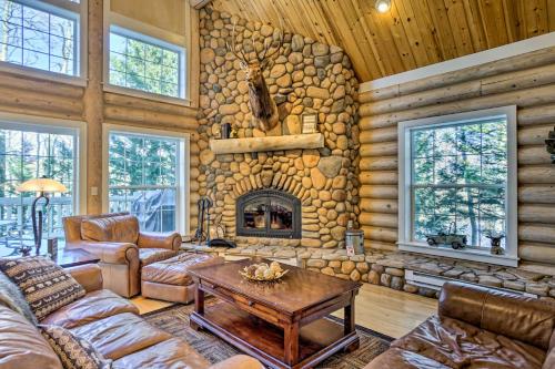 Secluded Log Cabin with Game Room and Forest Views! in Red Feather Lakes Secluded Log Cabin with Game Room and Forest Views! in Red Feather Lakes