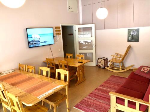 Banquet hall, Salonsaaren Lomakyla in Asikkala Banquet hall, Salonsaaren Lomakyla in Asikkala