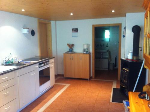 Cocina, Ferienwohnung im Grunen in Grindelwald Suburbs Cocina, Ferienwohnung im Grunen in Grindelwald Suburbs