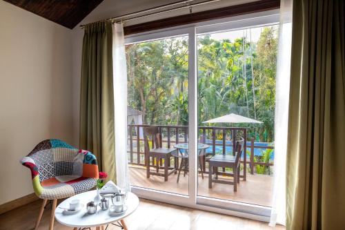 Widok, Stone Wood Nature Resort, Gokarna in Gokarna Widok, Stone Wood Nature Resort, Gokarna in Gokarna