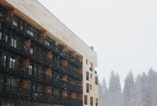 A szálláshely kívülről, Kokhta Bakuriani in Bakuriani A szálláshely kívülről, Kokhta Bakuriani in Bakuriani