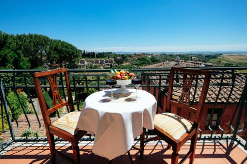 Balcony/terrace, Hotel Santa Caterina in Siena Balcony/terrace, Hotel Santa Caterina in Siena
