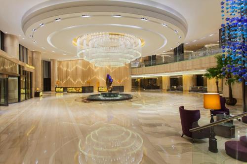 Exterior view, Crowne Plaza Tianjin Meijiangnan in Tianjin Exterior view, Crowne Plaza Tianjin Meijiangnan in Tianjin