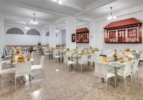 Restaurant, Hotel Dorado Plaza Centro Historico in La Matuna Restaurant, Hotel Dorado Plaza Centro Historico in La Matuna