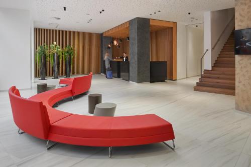 Lobby, Hotel Passage in Brno Lobby, Hotel Passage in Brno