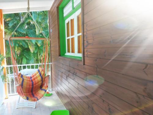 Balcony/terrace, Bungalow PAPAYE in Pointe-Noire Balcony/terrace, Bungalow PAPAYE in Pointe-Noire