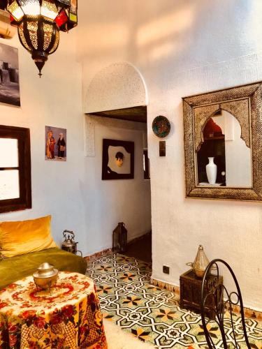 Foyer, Dar Gerniz in Fez Foyer, Dar Gerniz in Fez