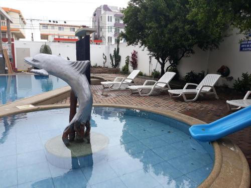 Piscina, Hotel Almond Beach in Atacames Piscina, Hotel Almond Beach in Atacames