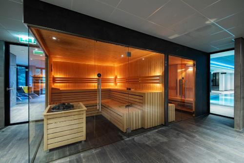 Sauna, Bilderberg Kasteel Vaalsbroek in Vaals Sauna, Bilderberg Kasteel Vaalsbroek in Vaals