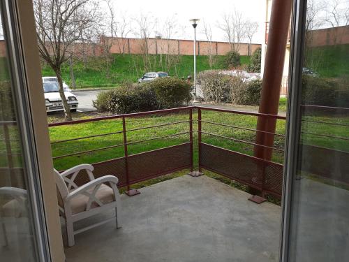 Balcony/terrace, (-; Eldorado Saint-Jacques au nord de Toulouse ;-) in Saint-Alban Balcony/terrace, (-; Eldorado Saint-Jacques au nord de Toulouse ;-) in Saint-Alban