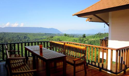 balcon/terasă, Sabaidee Valley Resort in Muang Pakxong balcon/terasă, Sabaidee Valley Resort in Muang Pakxong