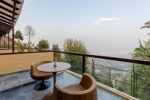 Balcony/terrace, Aagantuk Resort in Dhulikhel Balcony/terrace, Aagantuk Resort in Dhulikhel