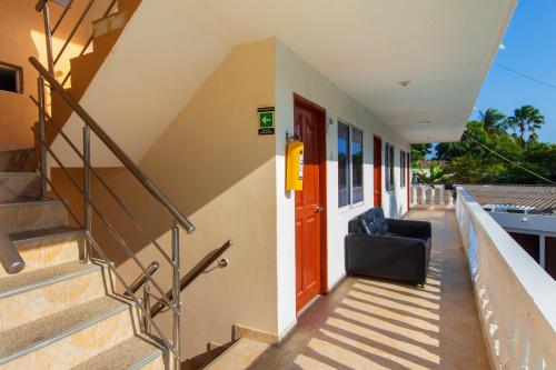 Balcony/terrace, Hotel Boquilla Suites By GEH Suites in La Boquilla Balcony/terrace, Hotel Boquilla Suites By GEH Suites in La Boquilla