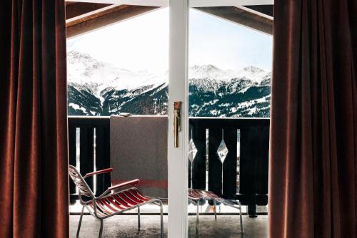 شرفة/ تراس, إكسبيرمنتال شاليه (Experimental Chalet) in Bagnes شرفة/ تراس, إكسبيرمنتال شاليه (Experimental Chalet) in Bagnes