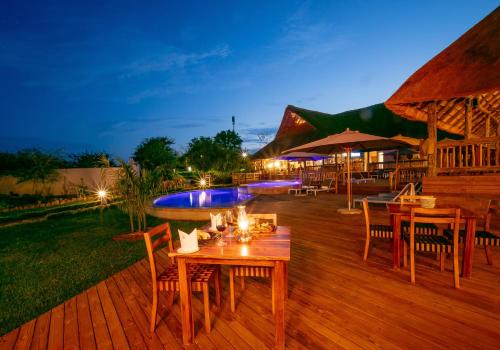 Faciliteiten, Shearwater's Explorers Village in Victoria Falls Faciliteiten, Shearwater's Explorers Village in Victoria Falls