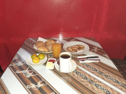 Eten en drinken, Krusty Hostel B&B in Huaraz Eten en drinken, Krusty Hostel B&B in Huaraz