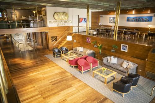 Entrance, El Conquistador Hotel in Buenos Aires Entrance, El Conquistador Hotel in Buenos Aires