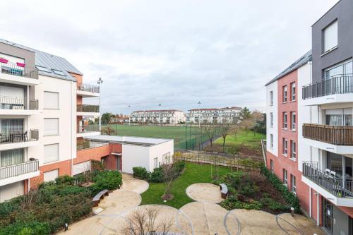 Hôtel Spacious apartment with terrace and PARKING