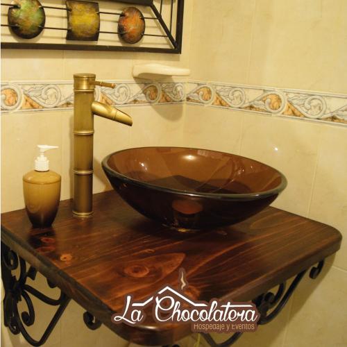 Bathroom, Cabana la Chocolatera in Tibasosa Bathroom, Cabana la Chocolatera in Tibasosa