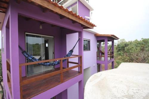 Balcony/terrace, Flat da Pousada Avalon (Bolinha) in Alto Paraiso Balcony/terrace, Flat da Pousada Avalon (Bolinha) in Alto Paraiso